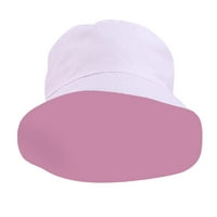 Prozračiva kape za žene Muške unise Dvostruka bočna habanja Reverzibilna kanta Hat Trendy Pamuk Twill