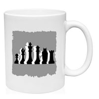 Crna vitezna šolja keramička šolja za kafu smiješna poklon čaša