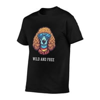 Generičke smiješne majice divlje i besplatne majice kratkih rukava Gildan 180g