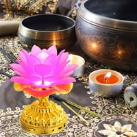 LED Lotus lampica koja mijenja promjenu Buddha Hall svjetiljka ukras na domaćem uređenju