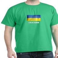 Cafepress - ukrajinska majica zastava Ukrainian majica - pamučna majica