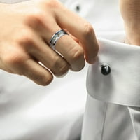 Nakit za žene prstenovi titanijum čelični zmajski prsten sa srebrnim zlatnim zmajem od nehrđajućeg čelika