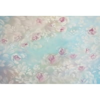 Retro ulje slikarska cvjetna grkovna pozadina fotografija apstraktna tekstura Dječja punoljetna rođendan
