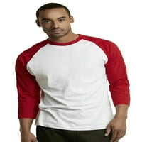 Muška košulja za bajzball majica za posadu za muškarce, Casual Dynamic Pamuk Raglan T majice, mornarsko