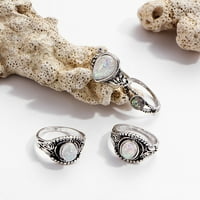 Hemoton prsteni prsteni vintage cvjetni zglobni prsten za prsten nakit za nakit za vjenčanje za rođendan