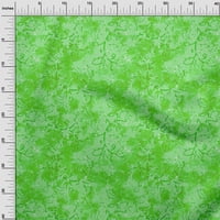 Onuone viskozni dres zelene tkanine Batik šivaće zanatske projekte Tkanini otisci dvorišta široko -