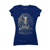 Gautama Budda HEALFONE Juniori Kelly Green Graphic Tee - Dizajn ljudi XL