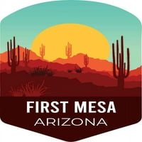 i uvozi prvi Mesa Arizona Suvenir Vinil naljepnica za naljepnicu Kaktus Desert Design