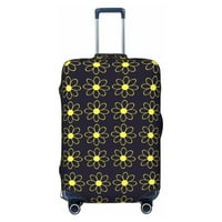 Putnički zaštitnik prtljage zaštitnik, cvjetni pozadinski koferi za prtljag, srednje veličine