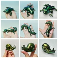 Taicanon životinjski silikonski kalup žaba gusjenica puževa ukrasi za domaćinstvo od kalupa za ljepilo