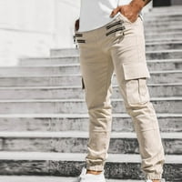 Amidoa Muška modna radna odjeća Casual Hlače Slim Fit Compunes Sportske hlače dostupne su u Big & Visonoj