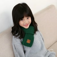 Dječji šal korejski stil rastezanje jesen zima čistog pletenog šal za pletenje za vanjski