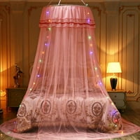 Mreža Hung Dome Mosquito neto krevet Nadstrešnica Princess Decor odgovara elegantnoj čipkoj mreži