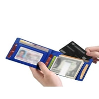 Avamo muški novčanik bifold torbica minimalistički tanki modni novčanici novčića za kreditne kartice