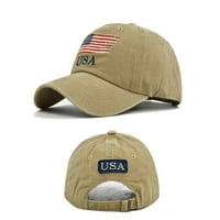 Cuoff šeširi bejzbol kape za muškarce Američka zastava Patch Prozračne mrežne klase Podesite pamuk Kuglični