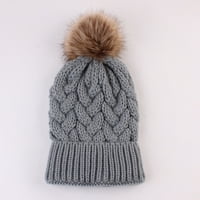 Simplmasygeni kape za žene čišćenje Žene Moda Držite tople zimske kape pletene vunene košulje