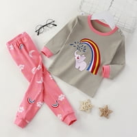 Baby Boy ljetna odjeća za dječake dječaka Djevojke dječake Toddler meka pidžama toddler crtani otisci