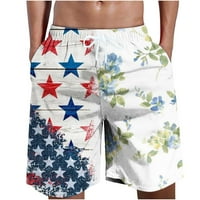 Safuny muške hlače na plaži sa džepom Ljeto Fit Clearance Star cvjetni patchwork Trendy pantalone Modna