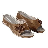 Crocowalk Womens Platform Sandal Ljeto slajdove na plaži Sandale Dame Ležerne cipele Hodanje Comfort