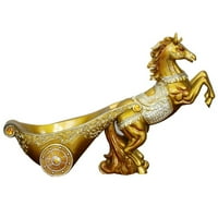 Luksuzni zlatni ukras ukrasni ukras zlatni konja kućni ukras za rođendanski pokloni Novogodišnji pokloni