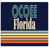 OCOEE FLORIDA Vinil naljepnica za naljepnicu Retro dizajn