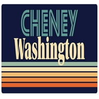 Cheney Washington frižider magnet retro dizajn