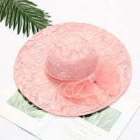 Moderi šeširi Ženske organske crkve Kentucky Derby Fascinator Bridal Tea Party Wedding Hat