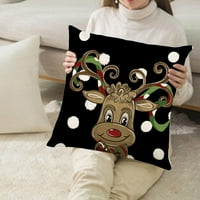 Rovga Početna Dekorativni jastuk pokriva božićna kolekcija jastučni jastuk kauša za jastuk za jastuke