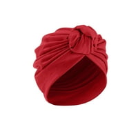 FVWitlyh vrhovi poklopac poklopca poklopca hat zamotavanje za kosu za žene turbanski šal kapa za bejzbol