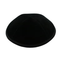 Cool Kippah Black baršunasti dio veličine