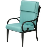 AOOOODOR vanjski stolica za vanjsku stolicu 45 L 22 W 4 Hladni nameštaj Jastuk sedišta - set od 4