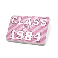 Porcelein PIN klase 1984. godine, u ružičastoj badži - Neonblond