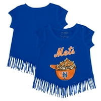 Djevojke Toddler Tiny Turmop Royal New York Mets Nacho kaciga za majicu kaciga