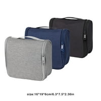Kozmetička torba Zipper dizajn Pogodne prenosive vrećice za šminku Veliki kapacitet Viseći višenamjenski