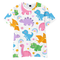 Dinosaur uzorak T majica Majica Najbolje majice za djecu