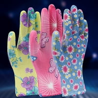 Hesoicy 12pairs set Vrtne rukavice Thorn-Proof Bunar performanse Fleksibilni cvjetni print radovi za