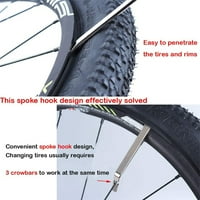 Premium biciklistička ručica gume Tire Alat za promjenu željeza, ručice za bicikliste gume