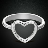 CHAOLEI prsten za žene Veličina jednostavno elektroplata Ljubav Srca Dijamantni prsten Ženski nakit