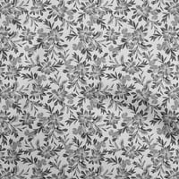 Onuoone Georgette viskoza svijetlo siva tkanina cvjetna retro haljina materijal materijal od tkanine