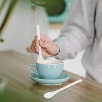 Velika kašika za supu Keramička dugačka ručka kava slicama kuhinja za jelo supe kaše