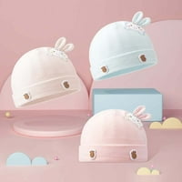 Esafio pamuk novorođenče djevojke hat jesen zima novorođenčeti šešir slatki zečji novorođenčad beanie,