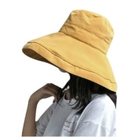 Šeširi za žene Unizno čišćenje Prodaja Žene Japanski sklopivi čvrsti u boji Leides Fisherman Hat Elegantni