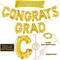 Čestitamo GRADNE BANNERU SA GRAD BALLOONS-diplomskim bankom za diplomski banner za maturu za dekoracije