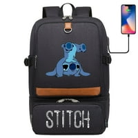 BZDAISY multi-džepni ruksak sa USB punjenjem i 15 '' prijenosni pretinac - Lilo & Stitch unise za djecu