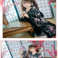 Japanska tradicionalna sluškinja kimono cosplay outfit služačica kostim rublja s
