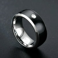 OZMMYAN Zlatni prstenovi za žene NFC mobilni telefon Smart prsten od nehrđajućeg čelika zvona bežična