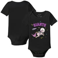 Dojenčad sitni otvor Black San Francisco Giants Space Unicorn Bodysuit