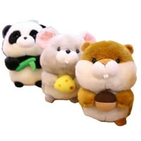 Hrmster Panda Mouse CAT Plišane lutke igračka za kuhanje igrača za djecu za rođendanski pokloni Kućni