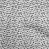 Onuone viskozni dres sive tkanine Geometrijski obrtni projekti Dekor tkanina Štampano od dvorišta široko