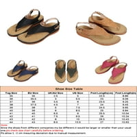 ROTOSW ženske kopče sandale udobne flip flops ljetne casual cipele za klin i platforme